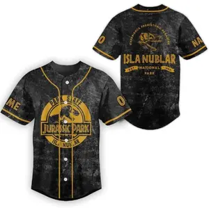 Jurassic Park Isla Nublar Limited Edition Baseball Jersey