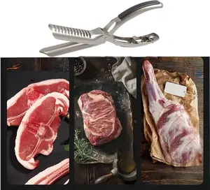 Rib Membrane Remover Stainless Steel Tool Kit - The Ultimate Rib Prep Tool for BBQ Enthusiasts - Ergonomic Design for Easy Membrane Removal - Dishwasher Safe BBQ Accessories (1 PCS)