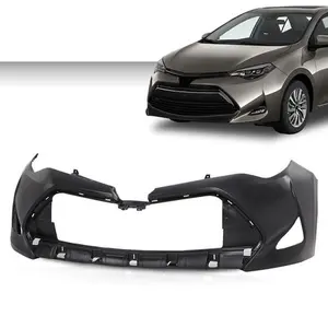 Front Bumper Cover Fascia Fit For 2017 2018 2019 Toyota Corolla CE L LE XLE