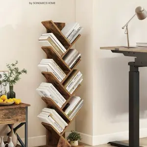 Modern Tree Bookshelf - Floor-Standing Bookcase for Bedroom, Living Room