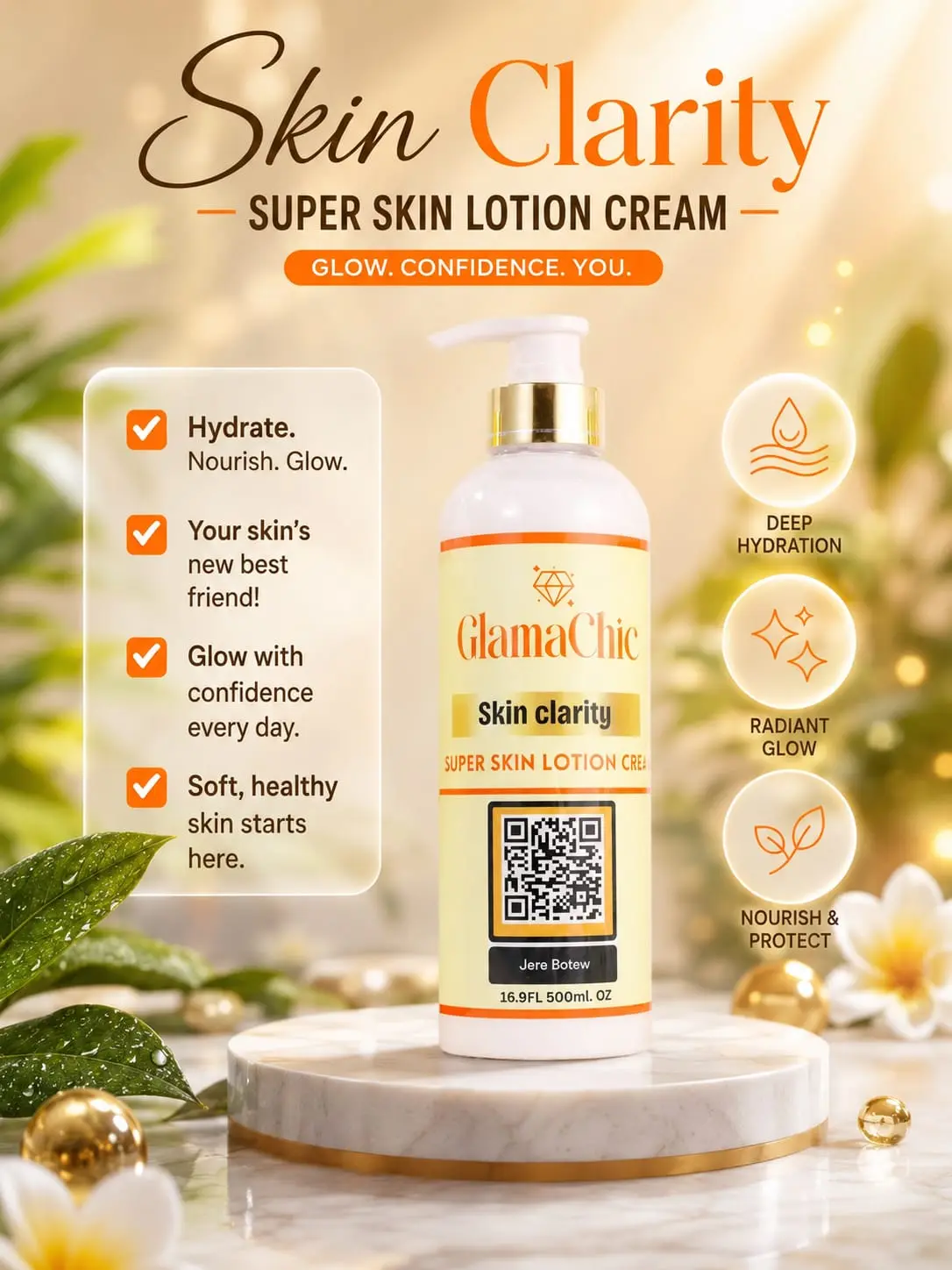SKIN CLARITY SUPER SKIN LOTION CREAM