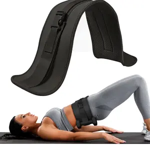 Exercise Hip Thrust Belt for Dumbbells - Dumbbell Hip Thrust Belt, Thicken & Widen, Comfortable for Dumbbells, Kettlebells or Plates, Slip Padding, Gym or Home Workouts