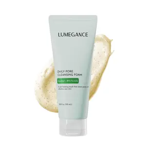 Lumegance Foam Cleanser, Deep Pore Cleansing Foam with Heartleaf & BHA, Gentle Exfoliating Face Wash, Hydrating, Smooth Skin Texture, Rich Creamy Lather, Korean Skincare Cleanser (150ml/5.07 fl.oz.)