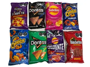 12 Pack Assorted Sabritas Mexican Chips Bundle – Mixed Sizes Variety Pack