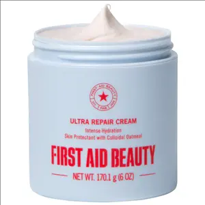First Aid Beauty  Ultra Repair Cream Intense Hydration – Face and Body Moisturizer for Skin Repair