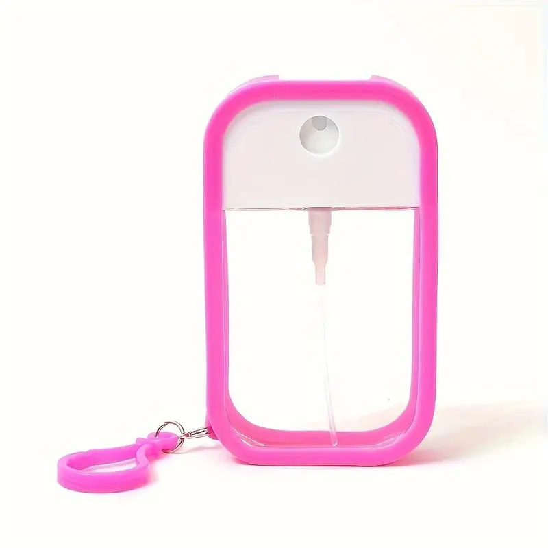 Silicone Spray Bottle, 1 Count Multifunctional Spray Bottle for Disinfectant, Perfume & Mosquito Repellent, Portable Lightweight Spray Bottle for Home Office, Empty Refillable Bottle