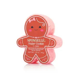 Sugar Cookie | Holiday Gingerbread Body Wash Infused Buffer