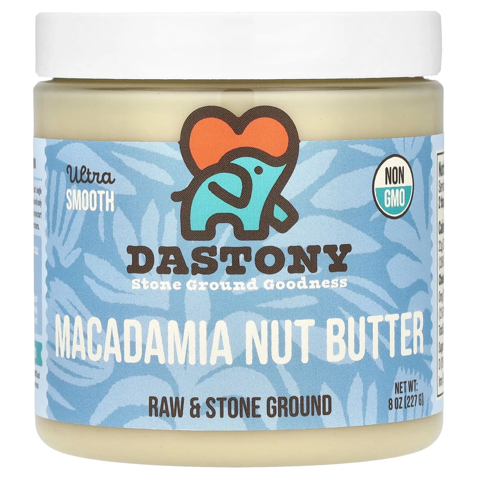 Dastony Macadamia Nut Butter, Ultra Smooth, 8 oz (227 g)
