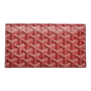 Goyard Richelieu Wallet Goyardine Red