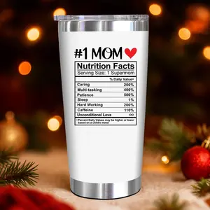 NewEleven Gifts For Mom From Daughter, Son, Kids - Unique Birthday Gift For Mom Wife, New Mother, Bonus Mama, Pregnant Mama - Funny Gifts Ideas For Mum - 20 Oz Tumbler