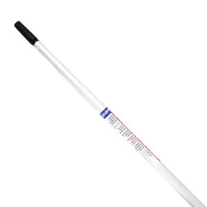 Garelick Twistlock Poles 3 Sections Lightweight Durable Aluminum Telescoping Twist Lock with Rubber Grip