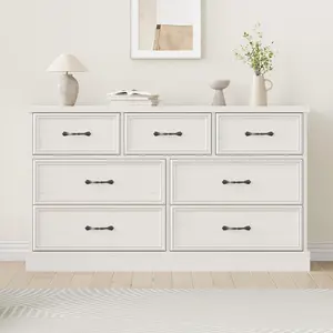 Garvee Tier Shelves in White and Black - Versatile, Sturdy Storage with Modern Design for Home and Office, Maximizing Space Efficiency and Organization