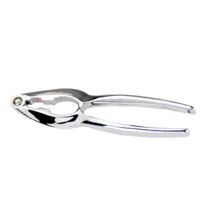 Stainless plier nut cracker shell walnut Crab seafood lobster nut cracker Tool