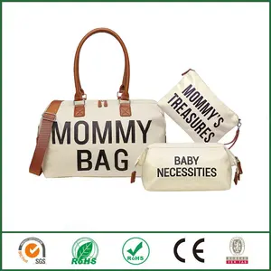 3-Piece Mommy Large Capacity Travel Diaper Bag Set
