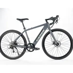 Ceres eGravel 700C Alloy eBike with Durable Frame & Reliable Components - 9-Speed, 36V 250W Motor, 55+ Miles Range, ISO 4210/EN 15194/UL 2849 Certified