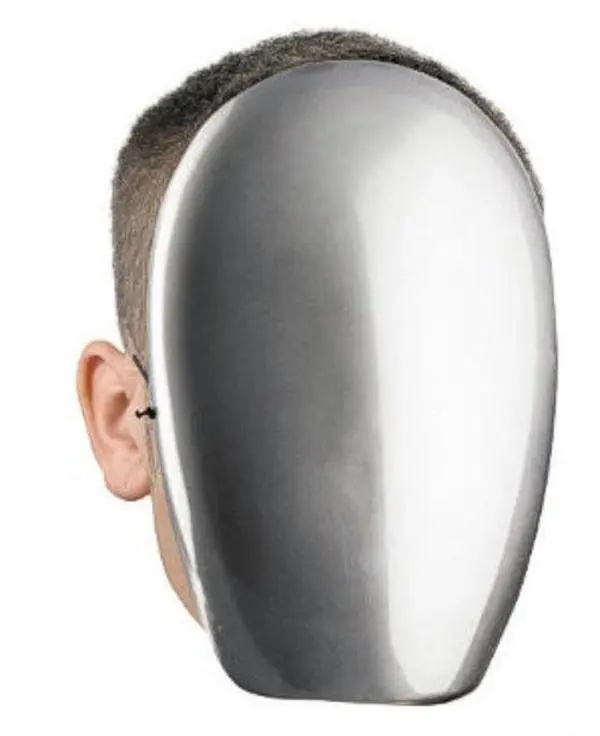 No Face Chrome Mask No Face Chrome Mask