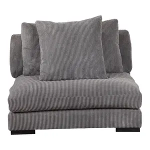 Moes Home Slipper Chairs Tumble Grey  Contemporary Furniture