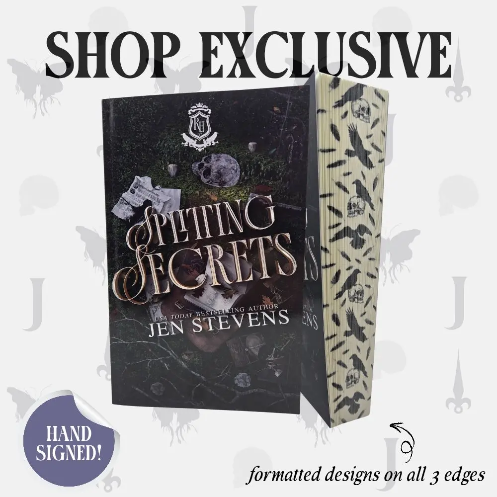 Splitting Secrets Signed Paperback with Swag Pack Bestselling Set