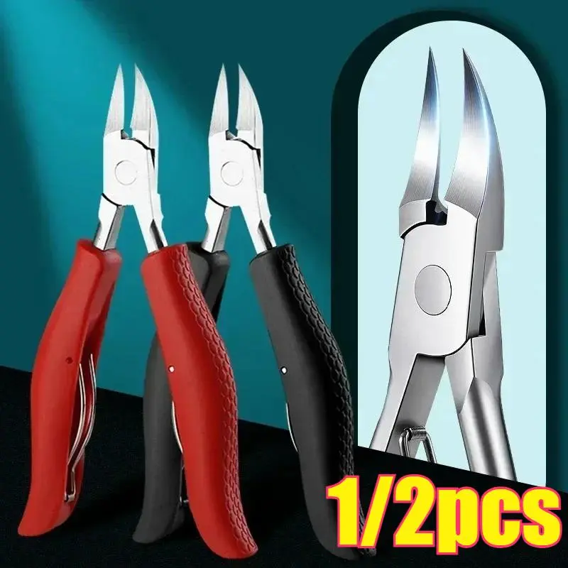 1/2pcs Professional Ingrown Toenail Corrector Kit Podiatry-Grade Nail Clippers Cuticle Nippers Paronychia Care Tools Foot Care