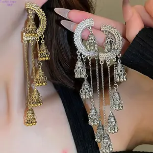Women & Girls Stainless Steel Round Dangle Earrings, Elegant Premium‑Quality Ear Jewelry, Minimalist Stylish Versatile Accessories for Daily Casual Wear, Date Nights, Party Occasions & Holiday Gift‑Giving