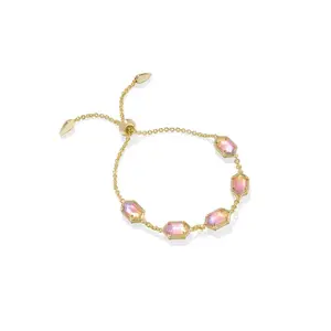 Hallie Gold Delicate Chain Bracelet
