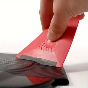 3pcs Car film tool color change film special triangle soft scraper invisible car clothes scraper bag