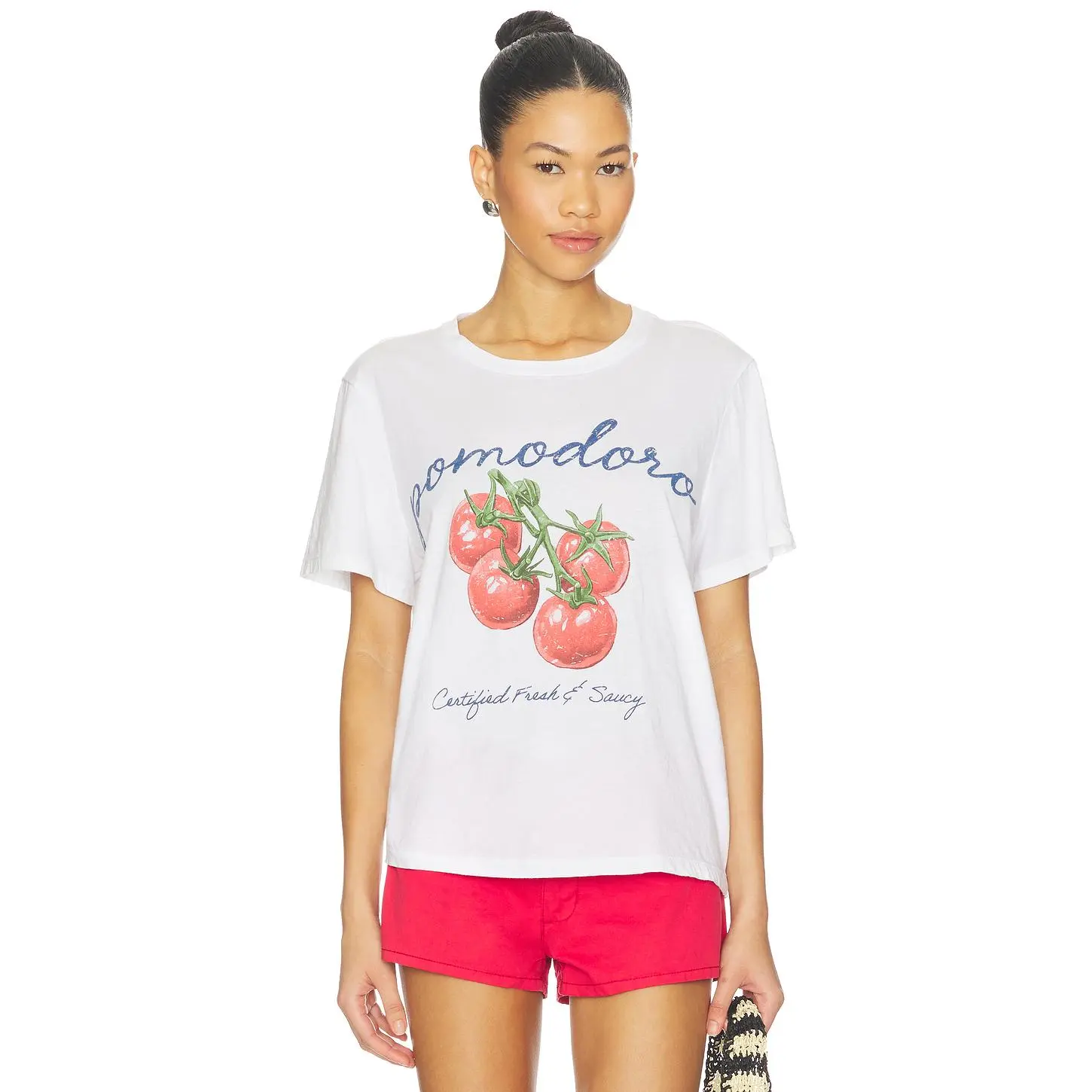 Show Me Your Mumu Travis Tee in Pomodoro Graphic