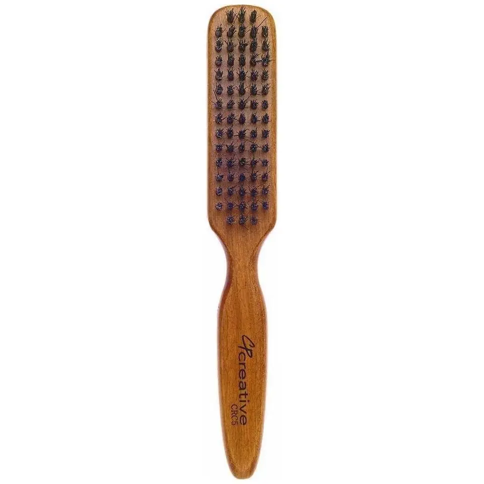 Men's Hair Brush & Beard Styler With Birchwood & Boar Bristles
