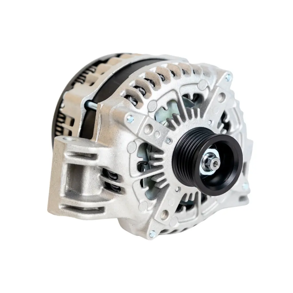 High Output Alternator Engine Part - Factory Plug, Direct Fit, Smaller Pulley for 2017-2022 Jeep Compass L4 2.4L, Engine Parts, Copper Wires