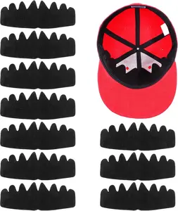 10 PCS Black Baseball Cap Inserts, Flexible Washable Hat Shaper Inserts for Baseball Cap, Sun Hat NoBrand