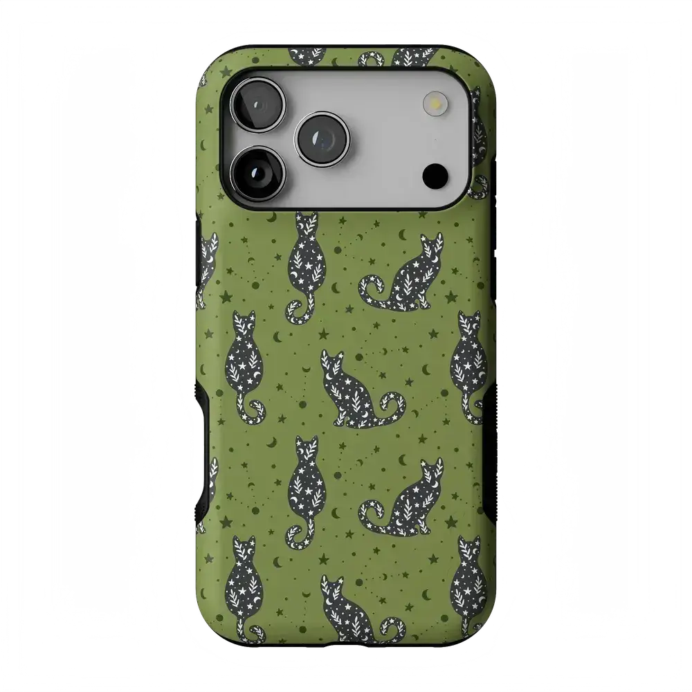 Casely iPhone 17 Pro Max Case | Sabrina's Bestie | Black Cats | Bold Protective Design | Compatible with MagSafe