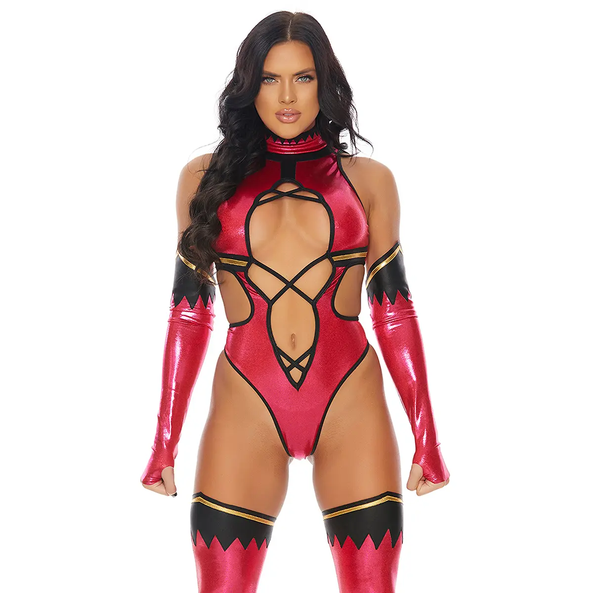 Forplay Women's Halloween FINISH HIM! Sexy Video Game Costume