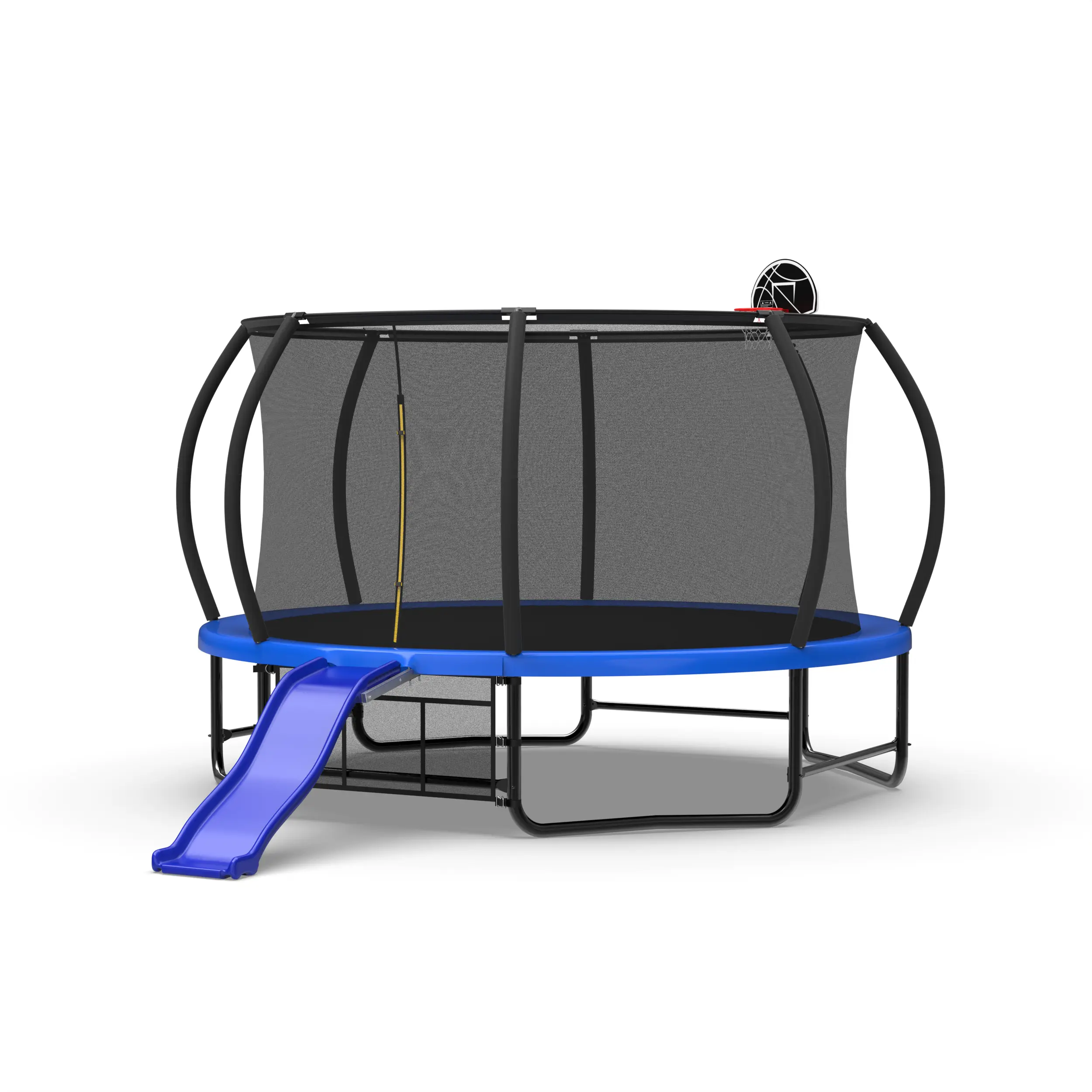 SAVEYOUR  Blue Outdoor Trampoline Slide, Smooth Safe  Trampoline Accessory Slide, Weatherproof Durable Play Slide Equipment, Easy Assembly Outdoor Entertainment Slide for Backyard Garden Trampoline Use