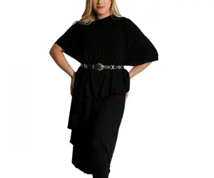 InstantFigure InstaWrap Long Shawl with Arm Holes 169COLS – Multi-Way Convertible Wrap, Versatile One-Piece Shawl, Travel-Friendly Stretch Fabric, One Size Fits Most, Made in USA