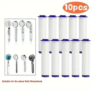 High-Pressure Cotton Core Showerhead Filter Replacement for Efficient and Clean Water - Fine Fit and Durable Construction waterjet handheld shower