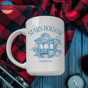 Gilmore Girls Stars Hollow 15 fl oz Mug, Gilmore Girls Gifts, Gift for Her, Christmas Gift, Gilmore Girls Mug, Luke's Mug
