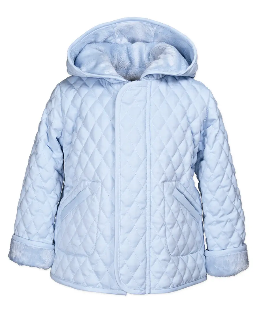 Widgeon Hooded Barn Jacket Light Blue
