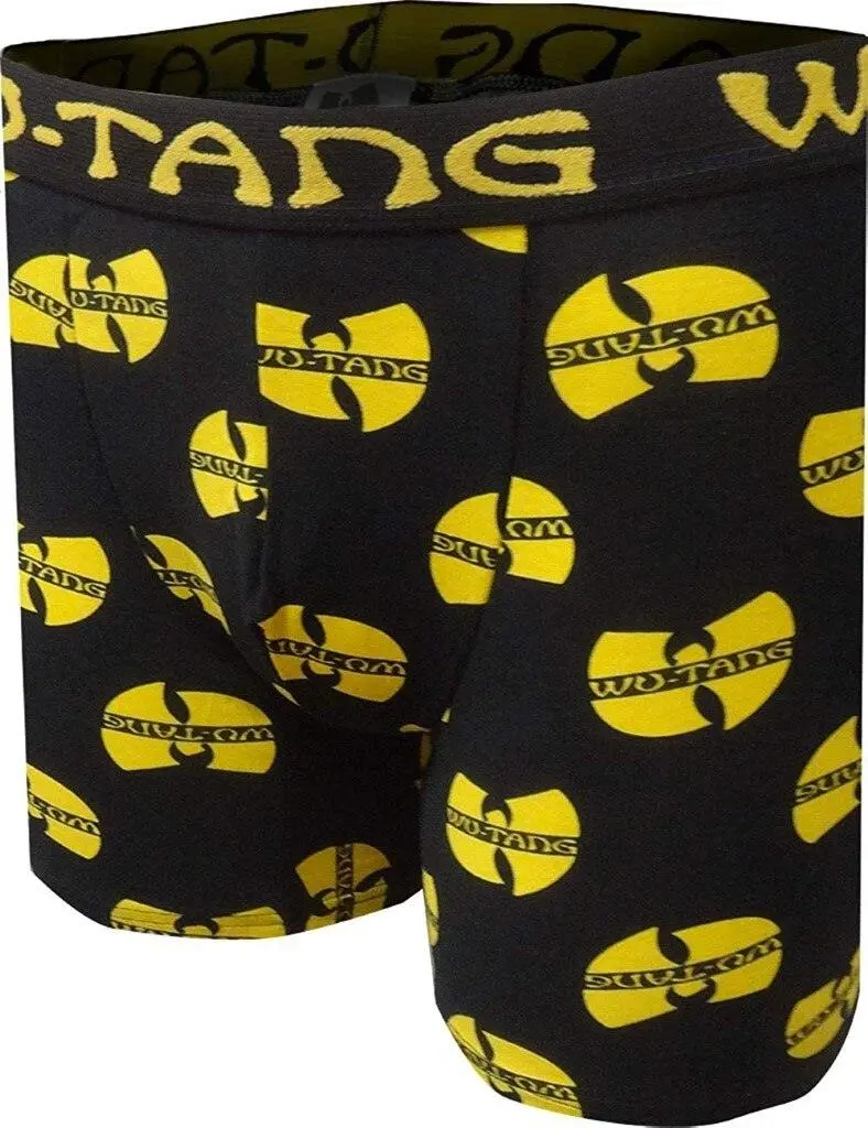 Underboss Unisex Wu-Tang Clan Adult Unisex Logo Boxer Briefs