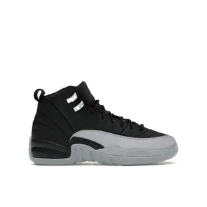 Jordan Kid's 12 Retro Barons Basketball Shoes, from StockX