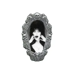 Elvira Hands Gothic Frame Enamel Pin