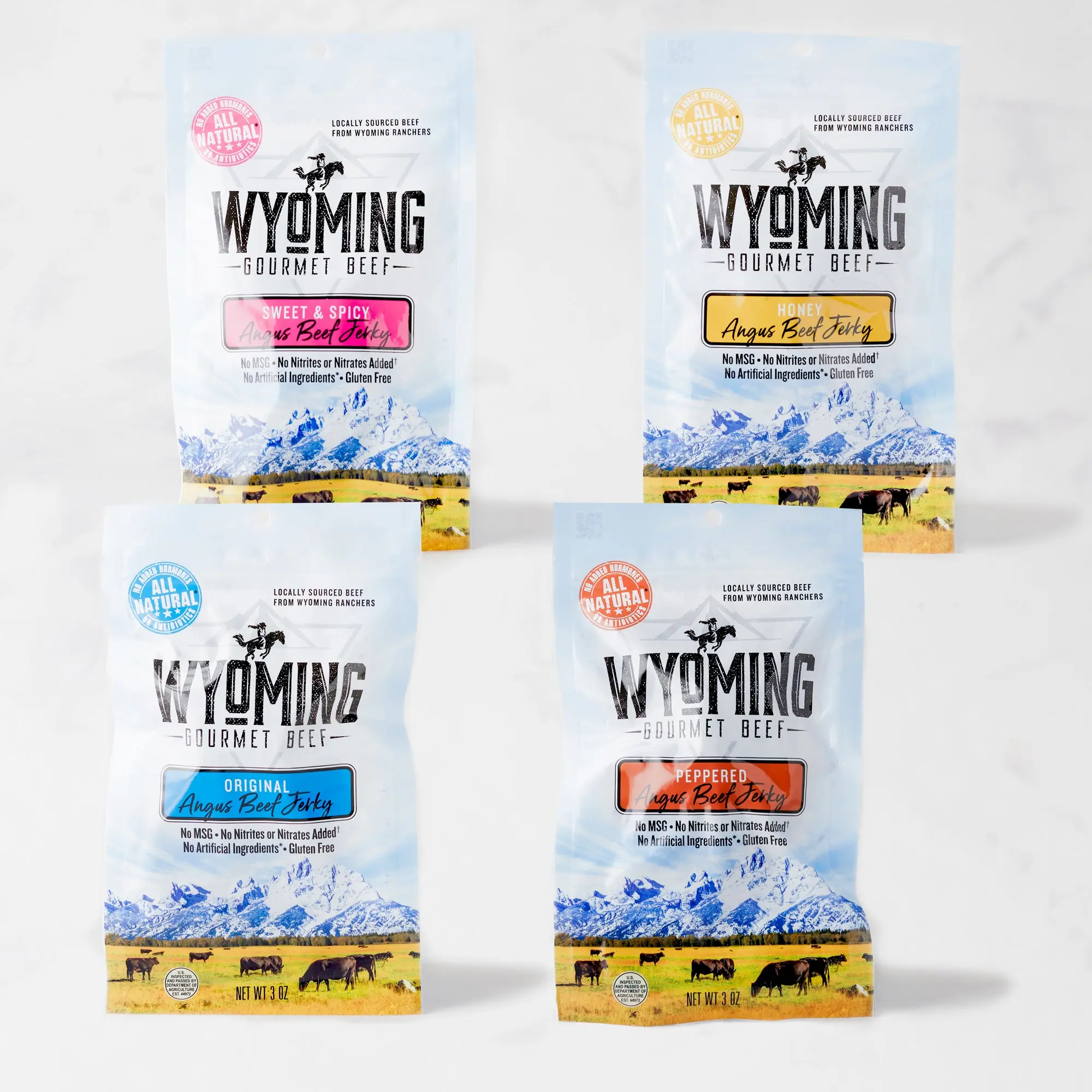Beef Jerky Sampler - Four Flavor Beef Jerky Sampler - Four Flavor