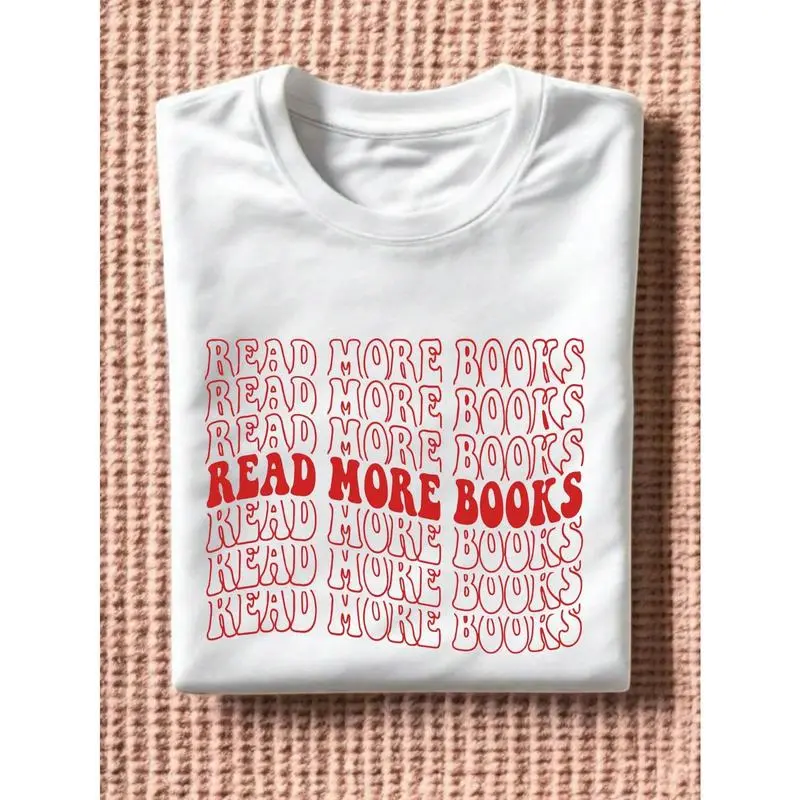 Read More Books T-Shirt, Bookish Librarian Shirt, Book Lover Shirts, Funny Reading Short Sleeve, Bookworm Shirt, Librarian Gifts T-Shirt. TD985 funny shirt