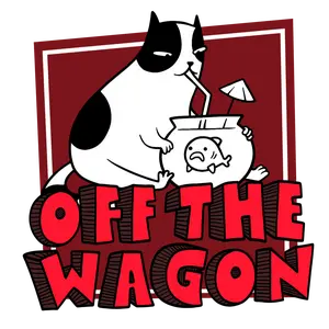 Off the Wagon 2" x 2" Sticker