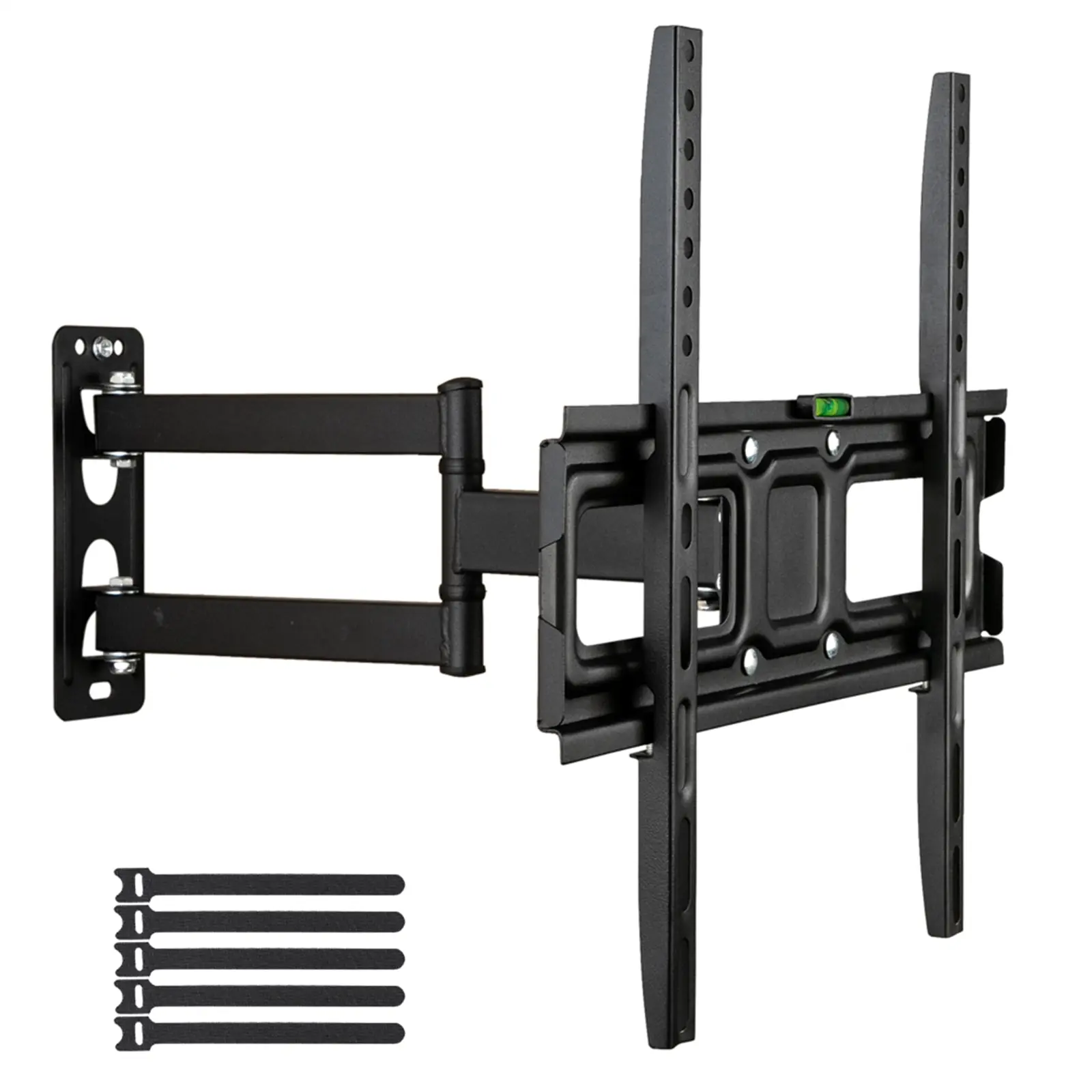 Tmxd-103 Sturdy Single Pendulum Small Base Wall Mount TV Stand Furniture, 32-65" Size, 35KG Capacity, VESA 400*400 Compatible, -10~10° Up-Down Adjustment, Steel Plate Construction, Stable Space Saver for Living Room, Classroom