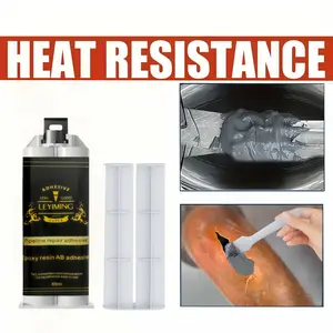 Magic Repair Glue, 1 Count High Strength Casting Glue, Heat Resistant High Temperature Resistant Cold Welding Metal-Repair Glue, Non-toxic, Harmless, Waterproof Bond Seal, Strong Glue