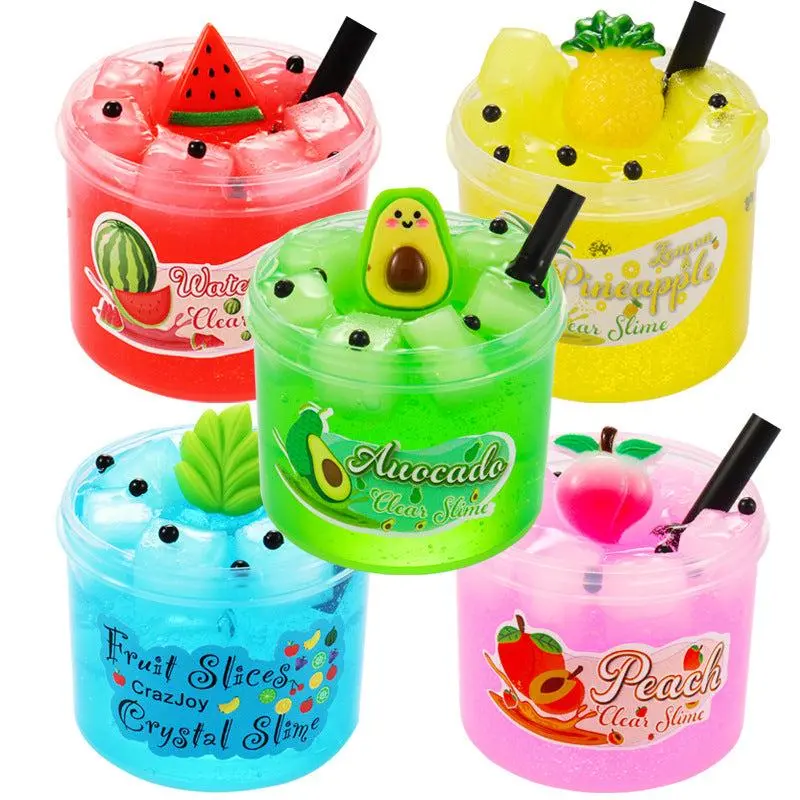 Fruit Slime Stress Relief Toy - Classic & Novelty Toy for 12+ Years Old, Boosts Fine Motor Skills, Aids Emotional Regulation, 1/4 the Weight of Regular Clay