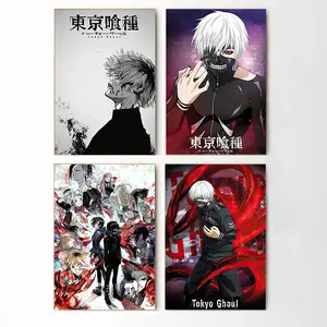 Tokyo Ghoul Anime Poster Japan Canvas Print High-Quality Wall Art for Home Decor Anime Lovers Teens Girls Boys Birthday Gifts