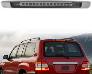 Nilight Third Brake Light Tail High Mount 3rd Stop Lights Smoked Lens Compatible with Toyota Land Cruiser 1998 1999 2000 2001 2002 2003 2004 2005 2006 2007 Van SUV Rear Center Cab Lamp