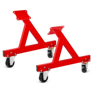 Rolling Engine Cradle Stand with Wheels, Steel Construction, Built in Hardware Storage, Easy Assembly- Pick The Right Cradle for Your Engine (GM Chevy V8 LSx)