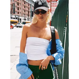 Aurorah Strapless Top White